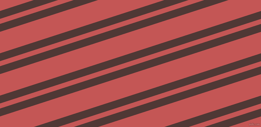 18 degree angle dual stripes line, 25 pixel line width, 16 and 68 pixel line spacing, Cocoa Bean and Fuzzy Wuzzy Brown dual two line striped seamless tileable