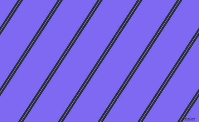 57 degree angle dual stripe line, 6 pixel line width, 2 and 93 pixel line spacing, Cod Grey and Medium Slate Blue dual two line striped seamless tileable