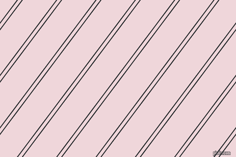 53 degree angle dual striped line, 2 pixel line width, 6 and 54 pixel line spacing, Cod Grey and Pale Rose dual two line striped seamless tileable
