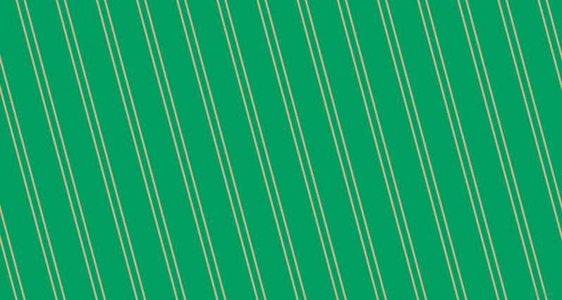105 degree angle dual stripes lines, 3 pixel lines width, 8 and 41 pixel line spacing, Coriander and Shamrock Green dual two line striped seamless tileable