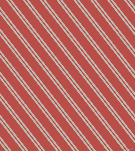 128 degree angle dual striped lines, 6 pixel lines width, 4 and 30 pixel line spacing, Cotton Seed and Chestnut dual two line striped seamless tileable