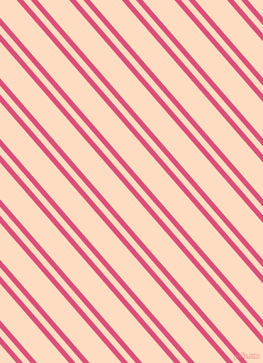 131 degree angles dual striped lines, 7 pixel lines width, 8 and 34 pixels line spacing, Cranberry and Karry dual two line striped seamless tileable