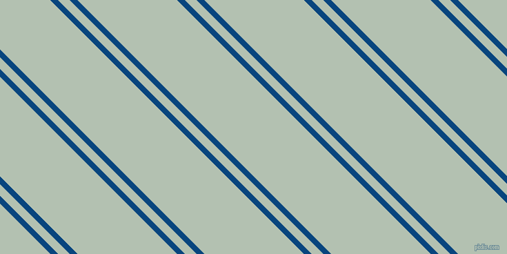 135 degree angle dual stripe lines, 8 pixel lines width, 12 and 102 pixel line spacing, Dark Cerulean and Rainee dual two line striped seamless tileable