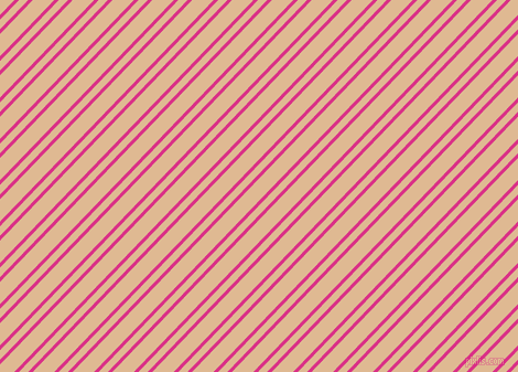 46 degree angle dual striped lines, 3 pixel lines width, 6 and 14 pixel line spacing, Deep Cerise and Pancho dual two line striped seamless tileable