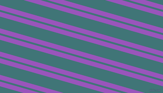 164 degree angles dual stripes lines, 15 pixel lines width, 6 and 37 pixels line spacing, Deep Lilac and Ming dual two line striped seamless tileable