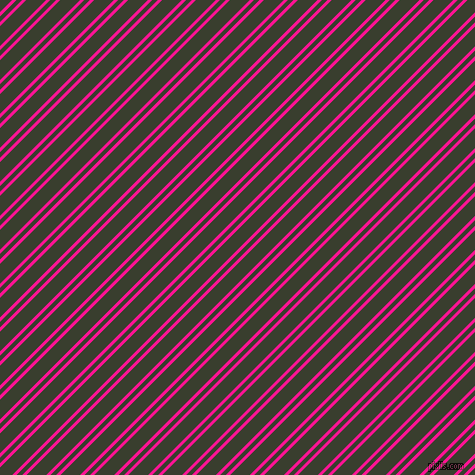 45 degree angle dual stripes line, 3 pixel line width, 4 and 14 pixel line spacing, Deep Pink and Log Cabin dual two line striped seamless tileable