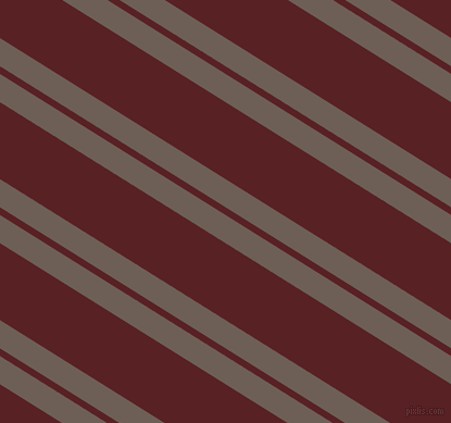 148 degree angle dual stripes line, 22 pixel line width, 6 and 60 pixel line spacing, Dorado and Burnt Crimson dual two line striped seamless tileable