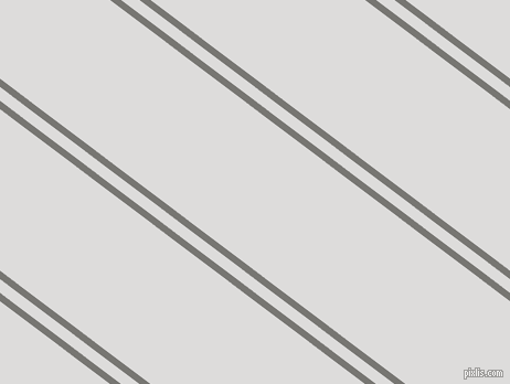143 degree angles dual striped line, 6 pixel line width, 10 and 117 pixels line spacing, Dove Grey and Porcelain dual two line striped seamless tileable