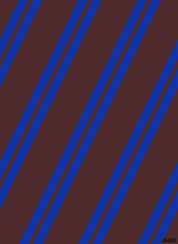 64 degree angles dual stripes line, 17 pixel line width, 8 and 64 pixels line spacing, Egyptian Blue and Heath dual two line striped seamless tileable