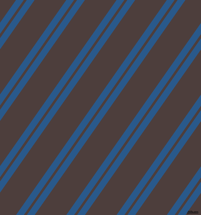 55 degree angle dual stripes line, 21 pixel line width, 8 and 85 pixel line spacing, Endeavour and Crater Brown dual two line striped seamless tileable