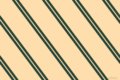 127 degree angles dual striped line, 9 pixel line width, 4 and 74 pixels line spacing, English Holly and Navajo White dual two line striped seamless tileable