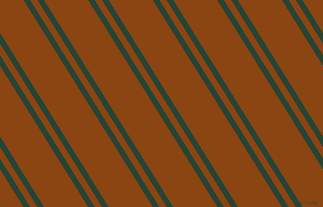 122 degree angles dual stripe lines, 11 pixel lines width, 12 and 73 pixels line spacing, Everglade and Saddle Brown dual two line striped seamless tileable