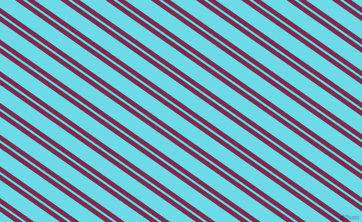 145 degree angles dual stripes lines, 9 pixel lines width, 4 and 29 pixels line spacing, Flirt and Turquoise Blue dual two line striped seamless tileable