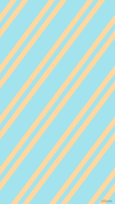 53 degree angle dual striped lines, 17 pixel lines width, 14 and 55 pixel line spacingFrangipani and Blizzard Blue dual two line striped seamless tileable