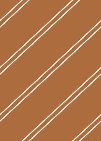43 degree angle dual stripe line, 4 pixel line width, 12 and 98 pixel line spacing, Frosted Mint and Bourbon dual two line striped seamless tileable