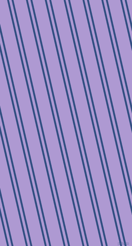 103 degree angles dual stripes line, 6 pixel line width, 8 and 39 pixels line spacing, Fun Blue and Biloba Flower dual two line striped seamless tileable