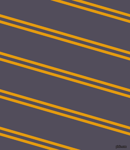 164 degree angle dual stripe line, 9 pixel line width, 10 and 90 pixel line spacing, Gamboge and Mulled Wine dual two line striped seamless tileable