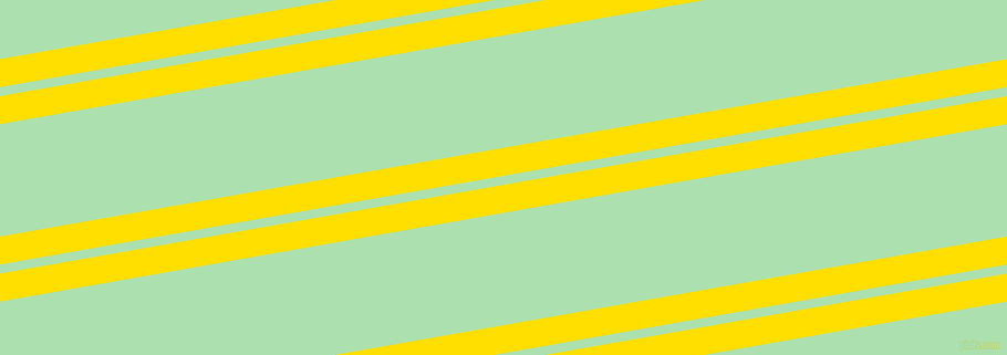 10 degree angles dual stripes lines, 25 pixel lines width, 8 and 100 pixels line spacing, Golden Yellow and Celadon dual two line striped seamless tileable