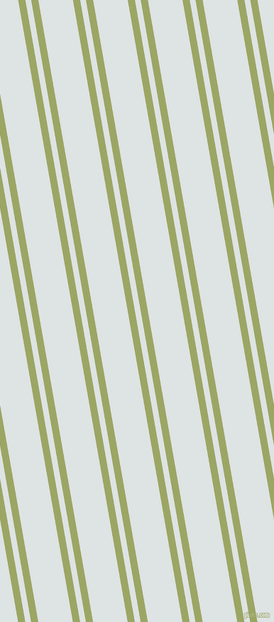 100 degree angles dual stripe line, 10 pixel line width, 8 and 48 pixels line spacing, Green Smoke and Zircon dual two line striped seamless tileable