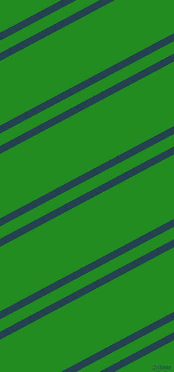 28 degree angles dual striped line, 14 pixel line width, 22 and 114 pixels line spacing, Green Vogue and Forest Green dual two line striped seamless tileable