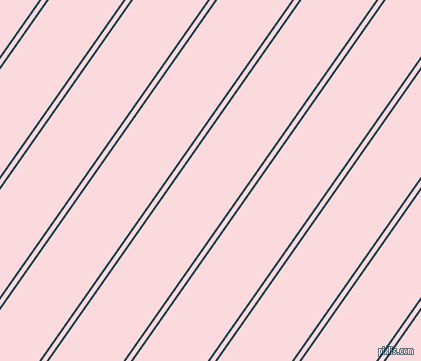 55 degree angles dual stripe lines, 2 pixel lines width, 4 and 61 pixels line spacing, Green Vogue and Pale Pink dual two line striped seamless tileable