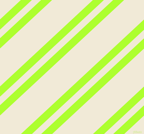 43 degree angles dual striped lines, 31 pixel lines width, 26 and 115 pixels line spacing, Green Yellow and Half Pearl Lusta dual two line striped seamless tileable