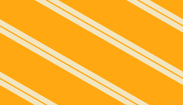 150 degree angles dual striped lines, 17 pixel lines width, 4 and 110 pixels line spacing, Half Colonial White and Dark Tangerine dual two line striped seamless tileable