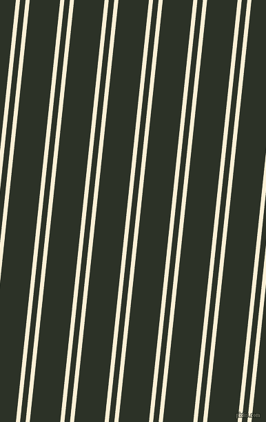 84 degree angles dual striped line, 6 pixel line width, 8 and 44 pixels line spacing, Half Dutch White and Black Forest dual two line striped seamless tileable