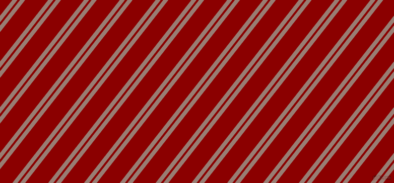 52 degree angles dual stripe lines, 8 pixel lines width, 4 and 36 pixels line spacing, Hemp and Dark Red dual two line striped seamless tileable