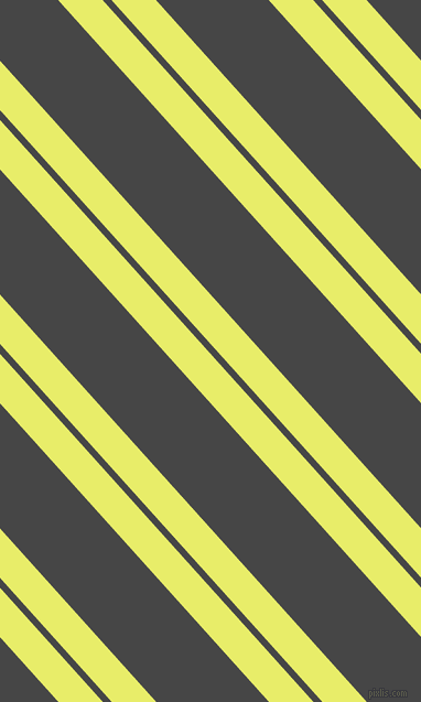 132 degree angle dual stripes lines, 30 pixel lines width, 6 and 76 pixel line spacing, Honeysuckle and Charcoal dual two line striped seamless tileable
