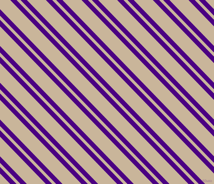134 degree angles dual striped line, 16 pixel line width, 10 and 48 pixels line spacing, Indigo and Sour Dough dual two line striped seamless tileable