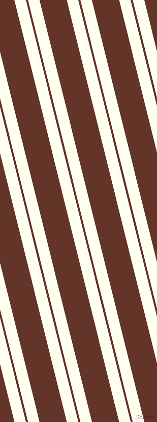 104 degree angles dual stripes lines, 22 pixel lines width, 4 and 52 pixels line spacing, Ivory and Hairy Heath dual two line striped seamless tileable