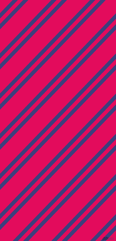 46 degree angle dual stripe line, 12 pixel line width, 12 and 53 pixel line spacing, Jacksons Purple and Razzmatazz dual two line striped seamless tileable