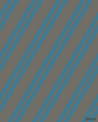 59 degree angle dual striped lines, 14 pixel lines width, 6 and 35 pixel line spacing, Jelly Bean and Ironside Grey dual two line striped seamless tileable