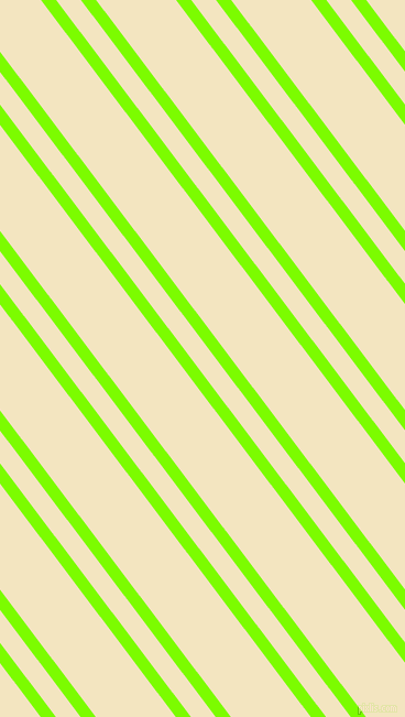 127 degree angle dual striped line, 11 pixel line width, 18 and 58 pixel line spacing, Lawn Green and Milk Punch dual two line striped seamless tileable