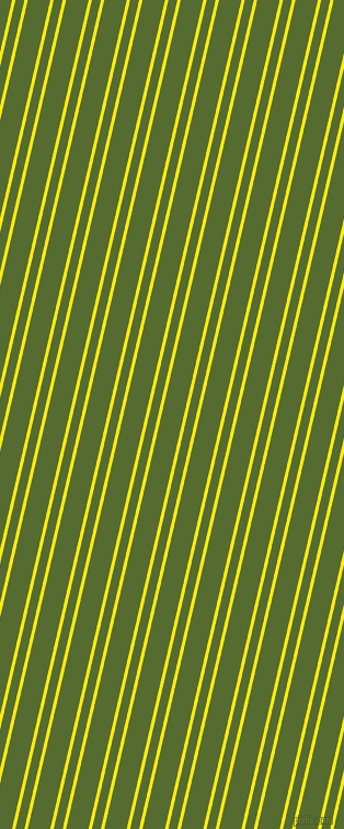 77 degree angles dual stripe line, 3 pixel line width, 8 and 20 pixels line spacing, Lemon and Dark Olive Green dual two line striped seamless tileable