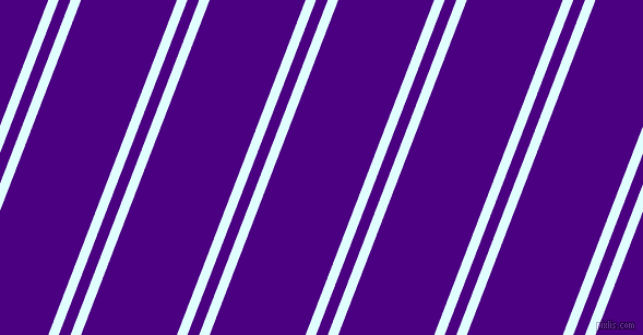 69 degree angle dual stripes line, 9 pixel line width, 10 and 82 pixel line spacing, Light Cyan and Indigo dual two line striped seamless tileable