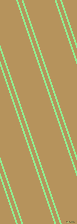 109 degree angles dual stripe line, 7 pixel line width, 14 and 120 pixels line spacing, Light Green and Barley Corn dual two line striped seamless tileable
