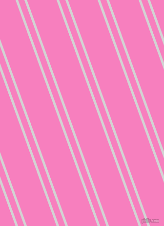110 degree angles dual stripe line, 5 pixel line width, 12 and 57 pixels line spacing, Light Grey and Persian Pink dual two line striped seamless tileable