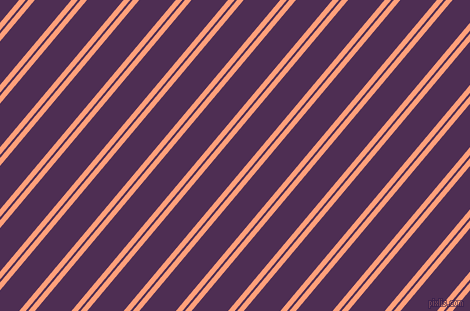 50 degree angle dual stripes lines, 5 pixel lines width, 2 and 28 pixel line spacing, Light Salmon and Hot Purple dual two line striped seamless tileable