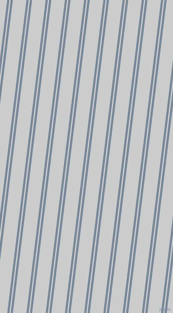 83 degree angle dual striped lines, 7 pixel lines width, 4 and 43 pixel line spacing, Light Slate Grey and Iron dual two line striped seamless tileable