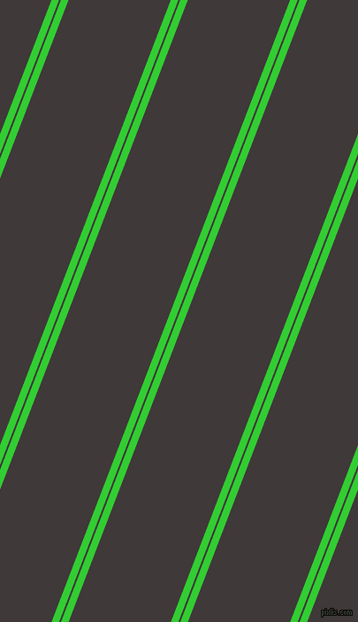 69 degree angles dual striped lines, 8 pixel lines width, 2 and 108 pixels line spacing, Lime Green and Eclipse dual two line striped seamless tileable