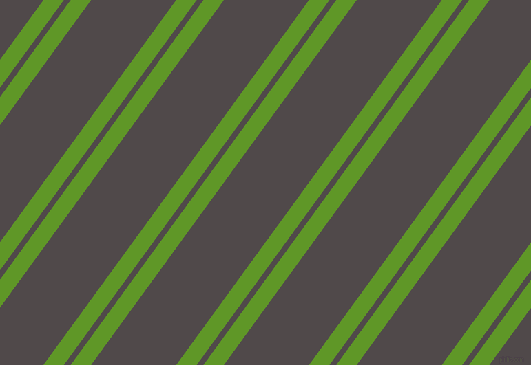54 degree angles dual striped lines, 24 pixel lines width, 8 and 100 pixels line spacing, Limeade and Emperor dual two line striped seamless tileable