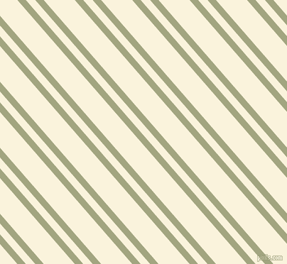 131 degree angles dual striped line, 9 pixel line width, 10 and 33 pixels line spacing, Locust and Off Yellow dual two line striped seamless tileable
