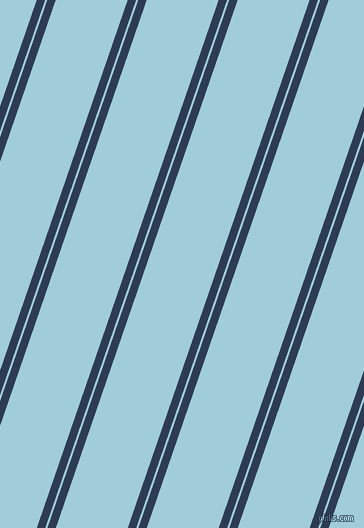 71 degree angles dual stripes line, 8 pixel line width, 2 and 68 pixels line spacing, Madison and Regent St Blue dual two line striped seamless tileable