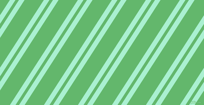 57 degree angle dual stripes line, 16 pixel line width, 10 and 55 pixel line spacing, Magic Mint and Fern dual two line striped seamless tileable