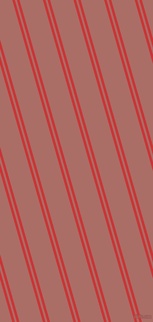 106 degree angles dual stripe line, 5 pixel line width, 4 and 46 pixels line spacing, Mahogany and Coral Tree dual two line striped seamless tileable