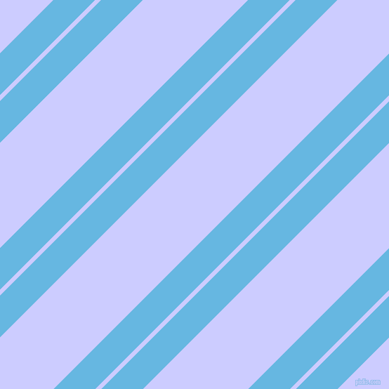 45 degree angles dual striped lines, 42 pixel lines width, 6 and 106 pixels line spacing, Malibu and Lavender Blue dual two line striped seamless tileable