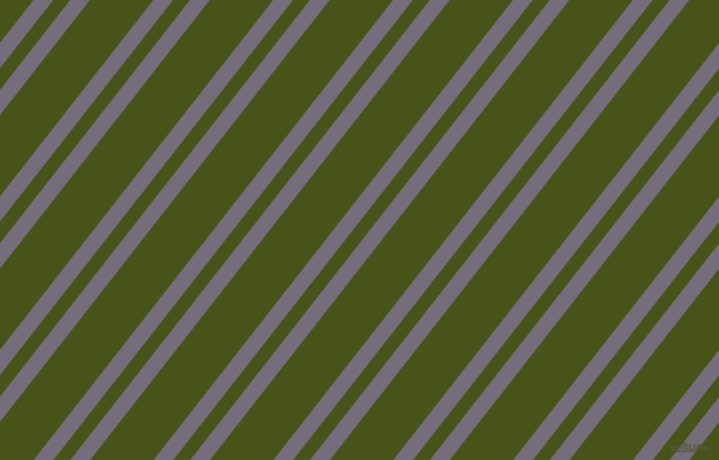 52 degree angle dual stripe line, 14 pixel line width, 12 and 45 pixel line spacing, Mamba and Verdun Green dual two line striped seamless tileable