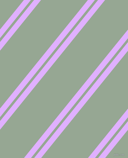 51 degree angle dual stripe line, 18 pixel line width, 8 and 120 pixel line spacing, Mauve and Mantle dual two line striped seamless tileable